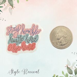 🎉 10/$10 Stickers - Motivational Quotes - Waterproof Reusable Sticker Decals